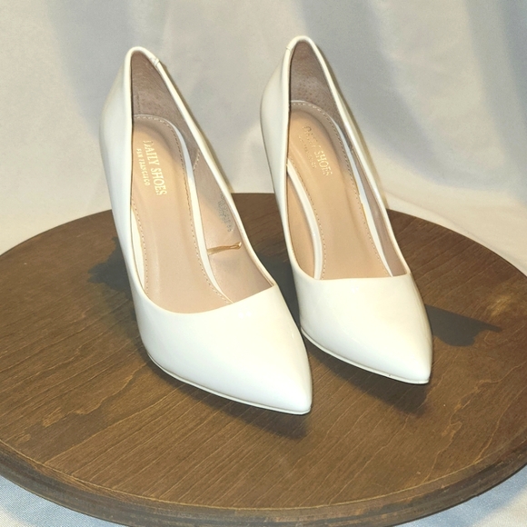 Daily Shoes Shoes - Bright White Daily Shoes 4in heels